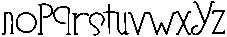 Linova otf (400) Font LOWERCASE