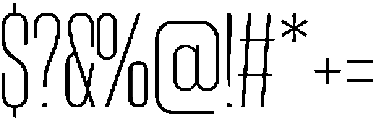Linton Thin Condensed otf (100) Font OTHER CHARS