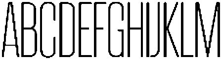 Linton Thin Condensed otf (100) Font UPPERCASE