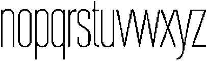 Linton Thin Condensed otf (100) Font LOWERCASE