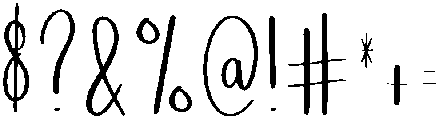 Lionary Regular otf (400) Font OTHER CHARS