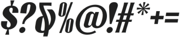 Lioney-Oblique otf (400) Font OTHER CHARS