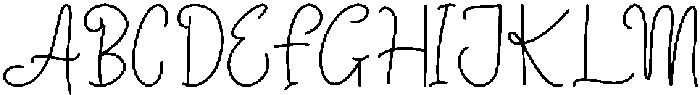 Lioraé Regular otf (400) Font UPPERCASE