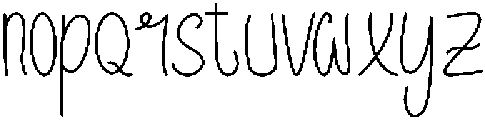 Lioraé Regular otf (400) Font LOWERCASE