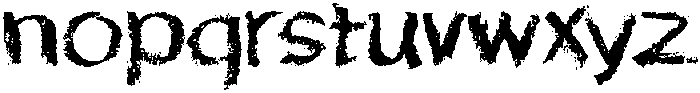Lippy otf (400) Font LOWERCASE