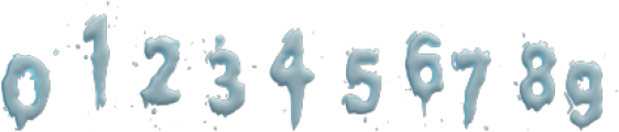 Liquid Splash 3D 1 Regular otf (400) Font OTHER CHARS