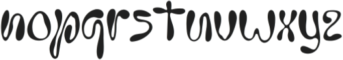 Liquid Wave Clean otf (400) Font LOWERCASE