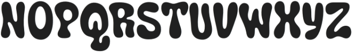 Liquidoh Regular otf (400) Font UPPERCASE