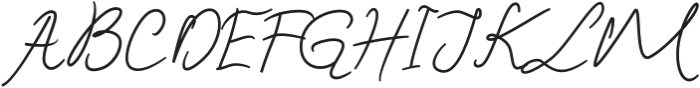 Lisa Yudiarti Regular otf (400) Font UPPERCASE