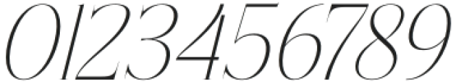 Lisandra Italic otf (400) Font OTHER CHARS