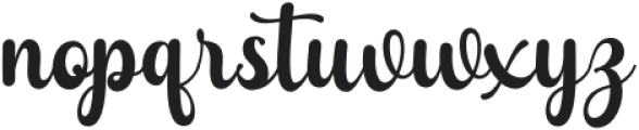 LiskiyaSehollyScript otf (400) Font LOWERCASE