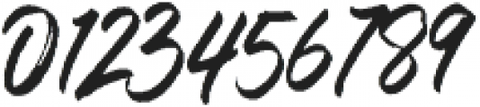 Lismonia Brush Font otf (400) Font OTHER CHARS