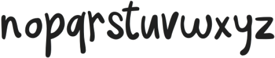 Listenly otf (400) Font LOWERCASE