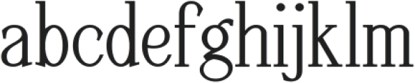 Listian Bold otf (700) Font LOWERCASE