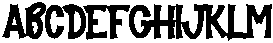 Lite Nature Regular otf (400) Font UPPERCASE