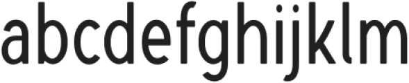 Lite On Condensed Medium otf (500) Font LOWERCASE