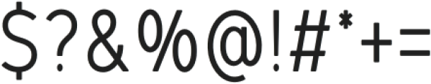 Lite On Condensed Regular otf (400) Font OTHER CHARS