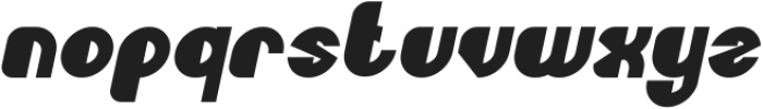 Little Atom-Bold Bold Italic otf (700) Font LOWERCASE