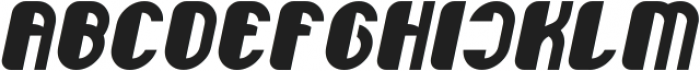 Little Atom-Italic Italic otf (400) Font UPPERCASE