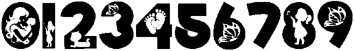 Little Baby Regular otf (400) Font OTHER CHARS