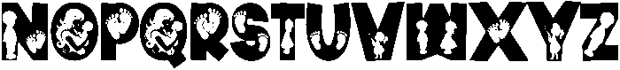 Little Baby Regular otf (400) Font UPPERCASE