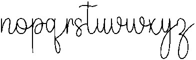 Little Baby Regular otf (400) Font LOWERCASE