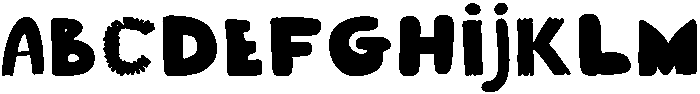 Little Bee Regular otf (400) Font UPPERCASE