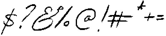 Little Boulangerie Oblique otf (400) Font OTHER CHARS