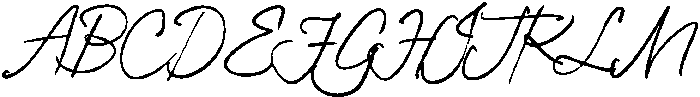 Little Boulangerie Regular otf (400) Font UPPERCASE