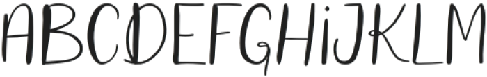 Little Bunny Regular otf (400) Font LOWERCASE