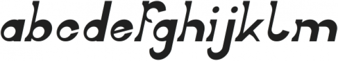 Little Cowboy Italic otf (400) Font LOWERCASE