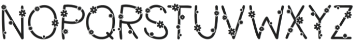 Little Daisy Regular otf (400) Font UPPERCASE