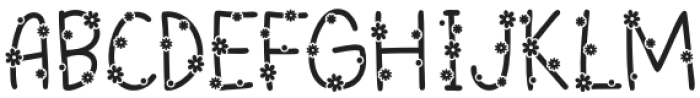 Little Daisy Regular otf (400) Font LOWERCASE