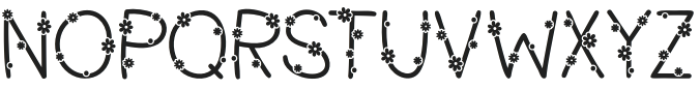 Little Daisy Regular otf (400) Font LOWERCASE