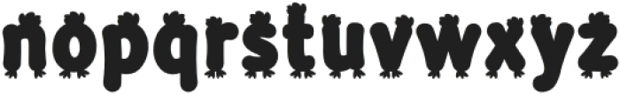 Little Easter Chick Regular otf (400) Font LOWERCASE