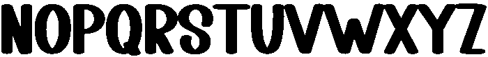 Little Friend Regular otf (400) Font UPPERCASE