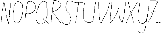 Little Frogi Regular otf (400) Font UPPERCASE
