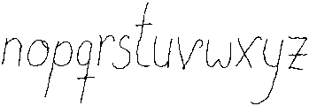 Little Frogi Regular otf (400) Font LOWERCASE