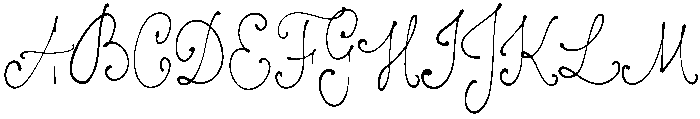 Little Garden Stories Regular otf (400) Font UPPERCASE