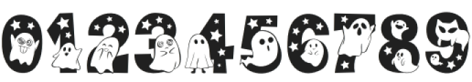 Little Ghost Regular otf (400) Font OTHER CHARS