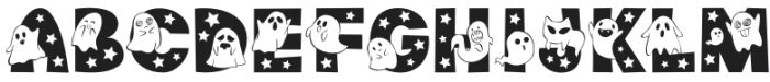 Little Ghost Regular otf (400) Font UPPERCASE