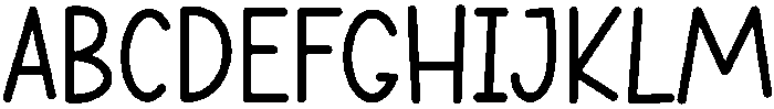 Little Girl Regular otf (400) Font UPPERCASE