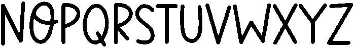 Little Girl Regular otf (400) Font UPPERCASE
