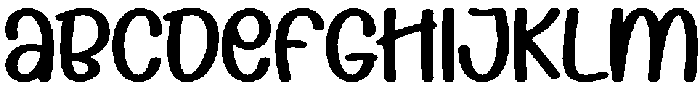 Little Girl Regular otf (400) Font UPPERCASE