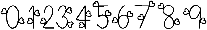 Little Heart Regular otf (400) Font OTHER CHARS