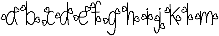Little Heart Regular otf (400) FONT