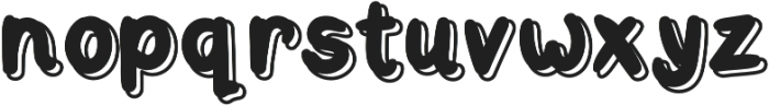 Little Kodomo Shadow2 otf (400) Font LOWERCASE