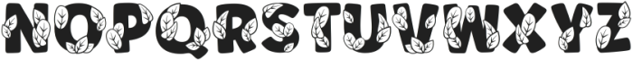 Little Leaves Regular ttf (400) Font UPPERCASE