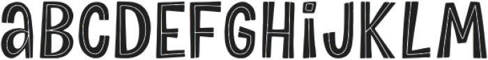 Little Mark Regular otf (400) Font LOWERCASE