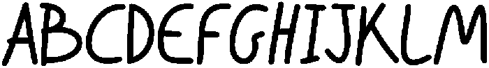 Little Note Bold Bold otf (700) Font UPPERCASE